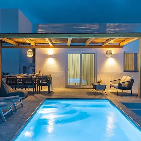 Emerald Sunset Villa, Orkos Beach, By Naxosvibe Villa *