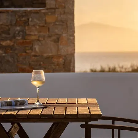 빌라 Emerald Sunset Villa, Orkos Beach, By Naxosvibe Pláka